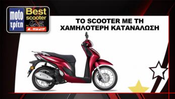 Best Moto by LS2 2025: Honda SH Mode 125 το πιο οικονομικό scooter για το 2025